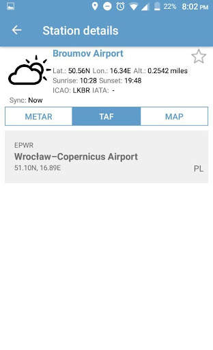NOAA Aviation Live Sky Weather screenshot 4