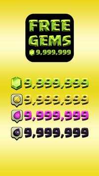 Free Gems 2017 for COC Prank screenshot 1