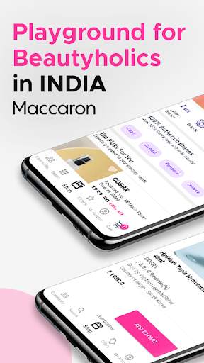 Maccaron Beauty Shopping App screenshot 1
