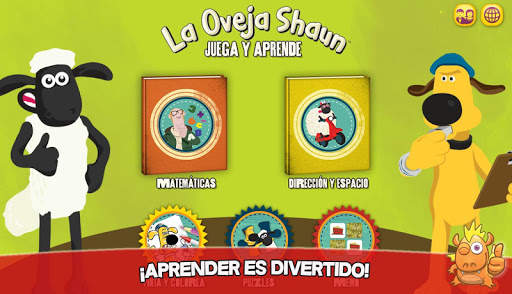 Shaun  Juego educativo niños screenshot 1