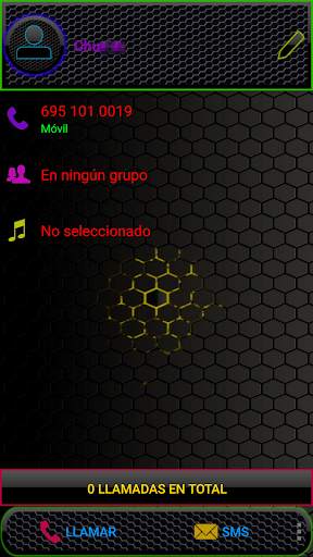 THEME SPACE COLORS EXDIALER screenshot 3