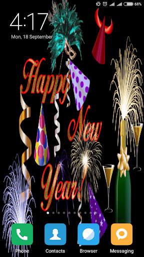 New Year 2020 Live Wallpaper screenshot 5