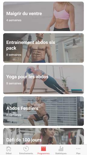 Programme abdominaux screenshot 7