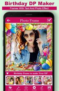 Birthday DP Maker For Picture स्क्रीनशॉट 1
