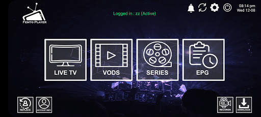 Femto Player IPTV screenshot 1
