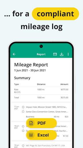Mileage Tracker by Driversnote screenshot 4