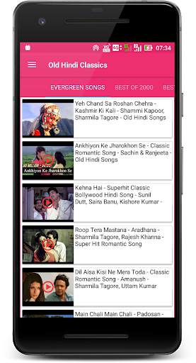 Hindi Old Classic Songs screenshot 1