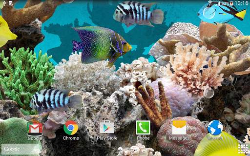 Coral Fish 3D Live Wallpaper screenshot 7