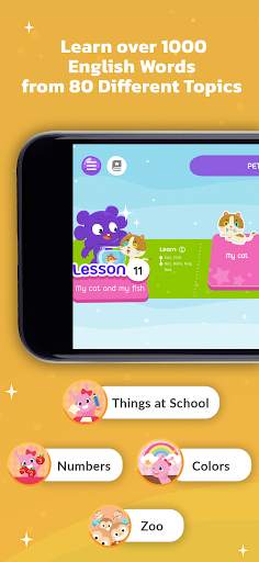 Galaxy Kids : English For kids screenshot 2