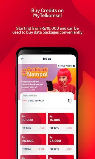 MyTelkomsel - Buy Package screenshot 7