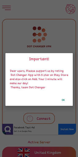 Dot Changer VPN screenshot 2