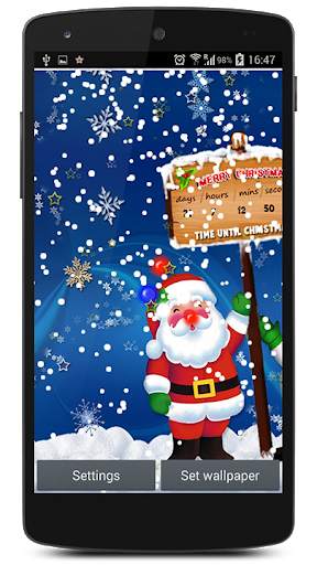 3D Countdown Christmas Live WP screenshot 2
