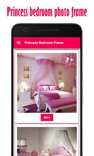 Princess Bedroom Photo Frame screenshot 2