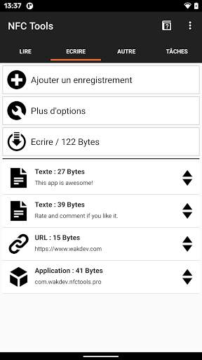 NFC Tools screenshot 3