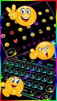 Neon flash Light Keyboard Theme screenshot 3