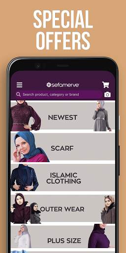 Sefamerve - Online Islamic Fashion Clothing Brand screenshot 3