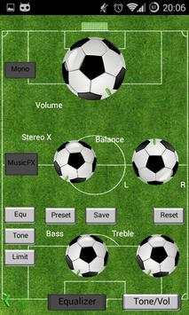 Poweramp Skin Football screenshot 2