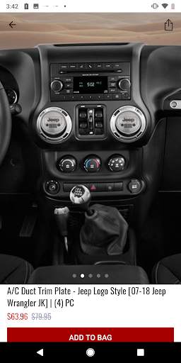 American Car Craft Custom Car Accessories screenshot 2