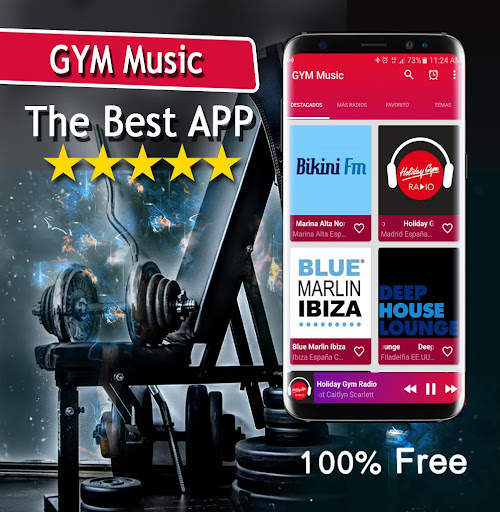 GYM Music App screenshot 1