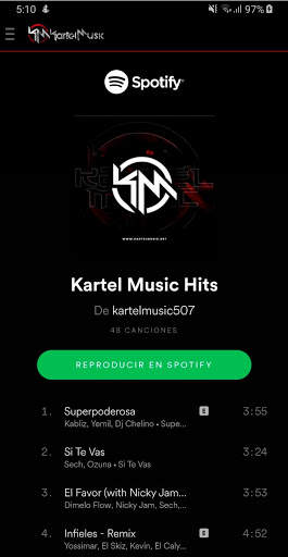 Kartel Music screenshot 4