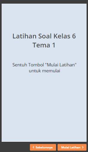 Latihan Soal SD Kelas 6 Tema 1 screenshot 2