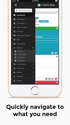 Shop Manager App screenshot 2