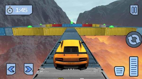 Impossible Stunt Car Tracks Mega Ramp Car Racing screenshot 1