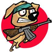 Puppy Shooting an AK-47: Platformer Zombie Game 0.46.91