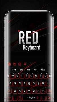 Black Red Keyboard 1 تصوير الشاشة