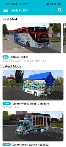 Mod Bussid Truk Wahyu Abadi 02 screenshot 3