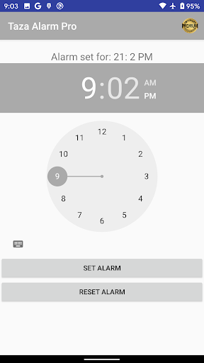 Alarm Pro Application screenshot 1