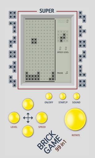 Retro Brick Game Simulator screenshot 4