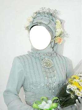 Indonesian Desinger Hijab Wedding Dress Frames screenshot 1