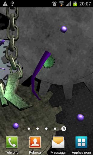Clock Bulb 3d Live Wallpaper screenshot 4