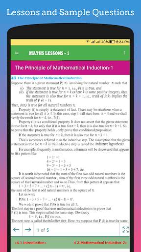Class 11 Maths скриншот 4