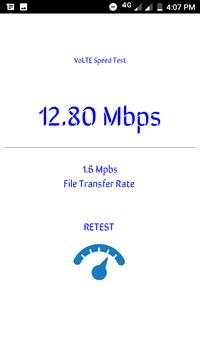 LTE Speed Test 4 تصوير الشاشة