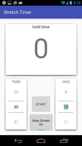Stretch Timer screenshot 3