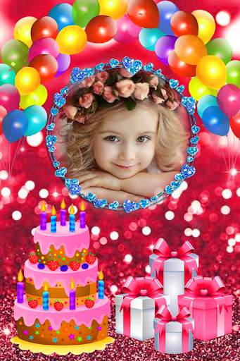Happy Birthday Cute Frame screenshot 3