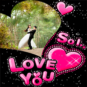 Love Romantic GIF Frames أيقونة
