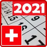 Calendrier Suisse 2021 pour mobile gratuit logo