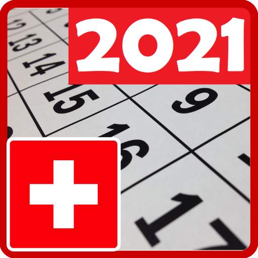 Calendrier Suisse 2021 pour mobile gratuit 1.04