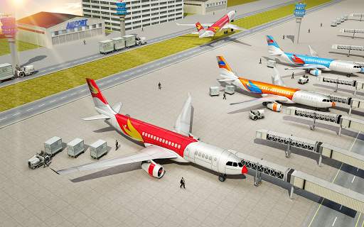 Fly Jet Flight Airplane Landing Simulator screenshot 11