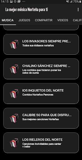 Música Norteña screenshot 8