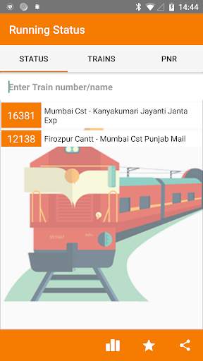 Running Train Status screenshot 1