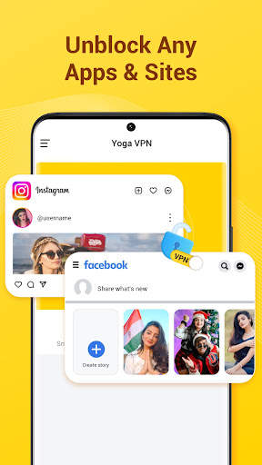 Yoga VPN - وكيل إلغاء حظر آمن 4 تصوير الشاشة