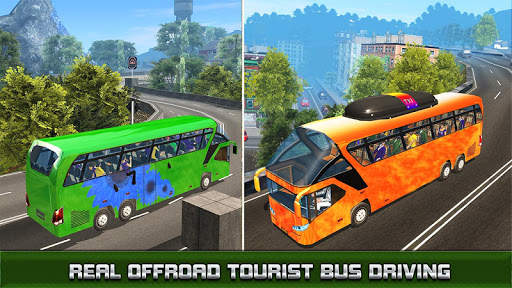 Tourist Coach Bus Highway Driving screenshot 7