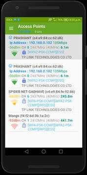 WiFi Analyzer screenshot 2