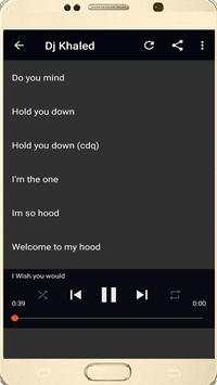 DJ KHALED Mp3 3 تصوير الشاشة