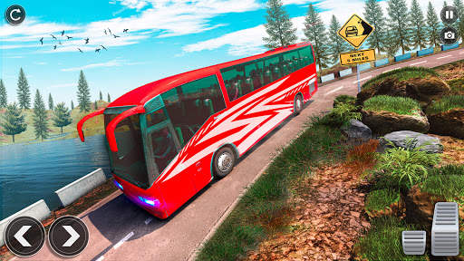 Offroad Bus Driving Simulator: New Bus Games 2021 screenshot 2