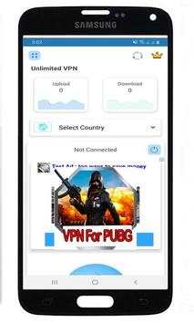 VPN For PUBG - Free VPN For PUBG screenshot 1